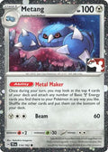 Metang 114/162  - Holofoil Prize Pack Series Cards - Common