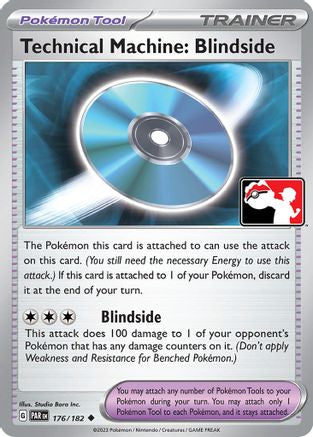 Technical Machine: Blindside 176/182  - Holofoil Prize Pack Series Cards - Uncommon