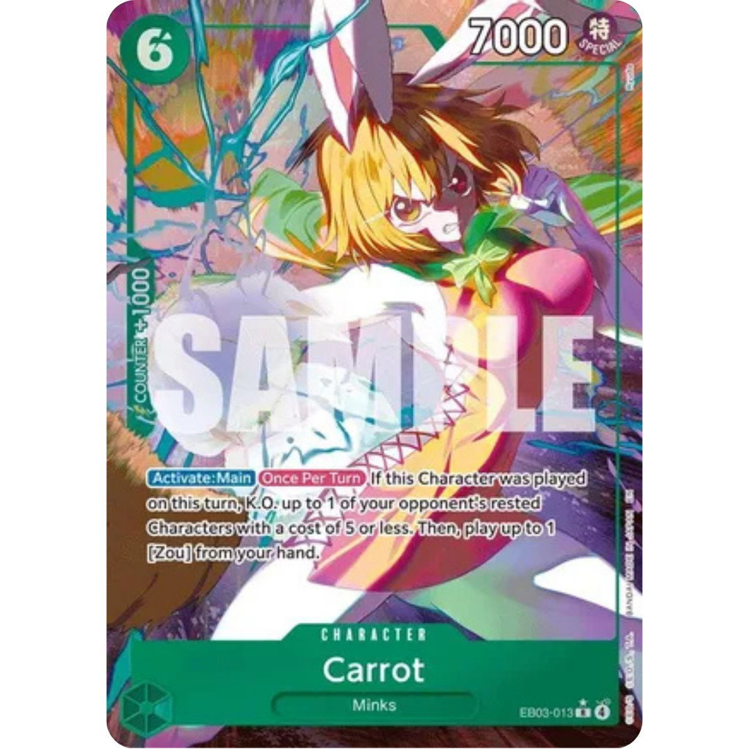 Carrot (Alternate Art) (EB03-013) - Extra Booster: One Piece Heroines Edition Foil