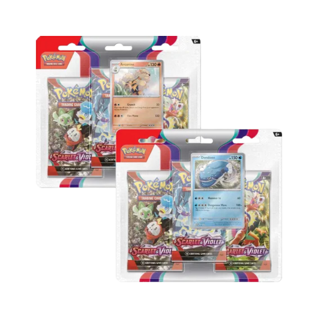 Scarlet & Violet 3 Pack Blister [Set of 2]