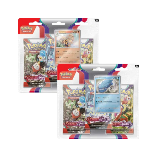 Scarlet & Violet 3 Pack Blister [Set of 2]