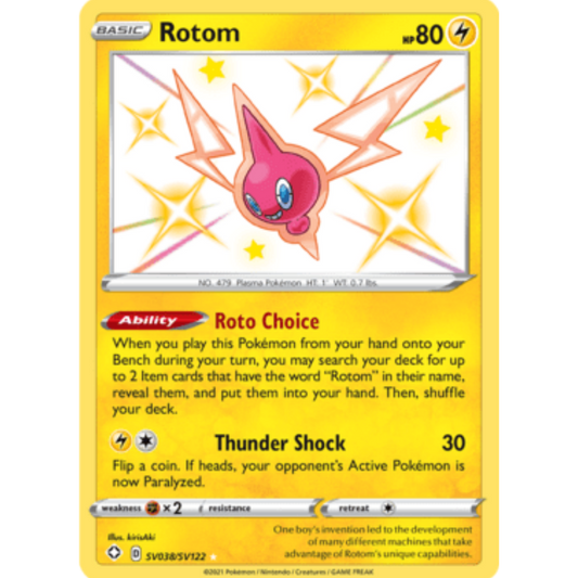 Rotom (SV038/SV122) [Sword & Shield: Shining Fates]
