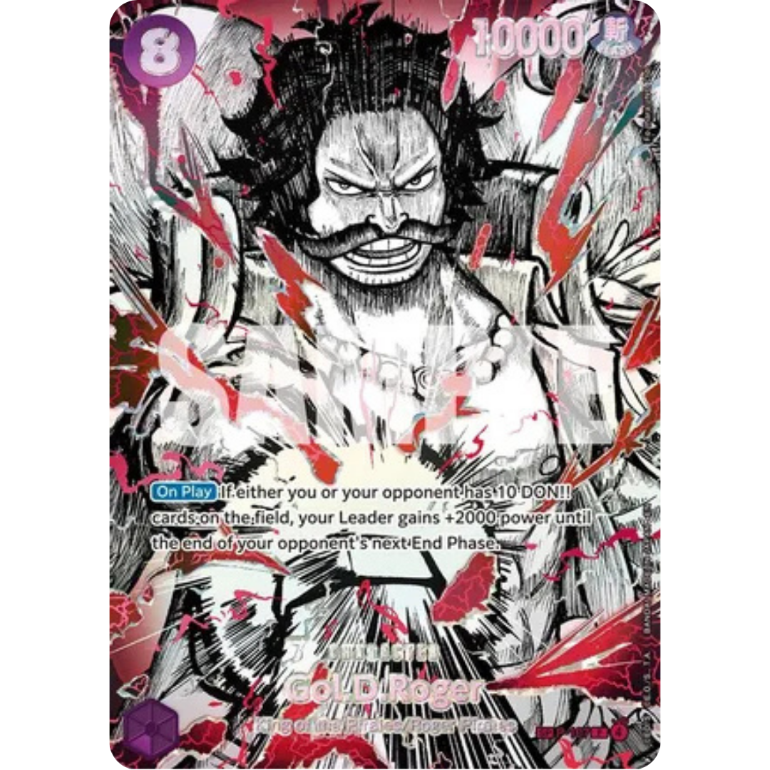 Gol.D.Roger (P-107) (SP) (P-107) - The World's Strongest Warriors Foil
