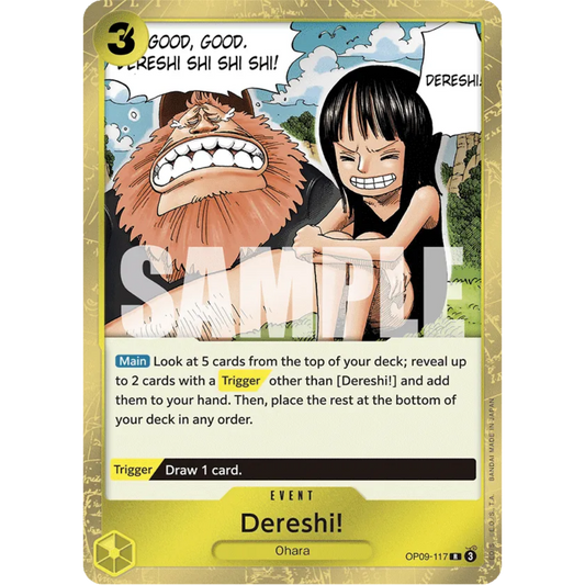 Dereshi! (OP09-117) - Emperors in the New World Foil