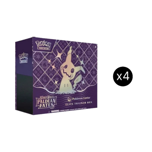 Paldean Fates Pokemon Center Elite Trainer Box (Exclusive) Case