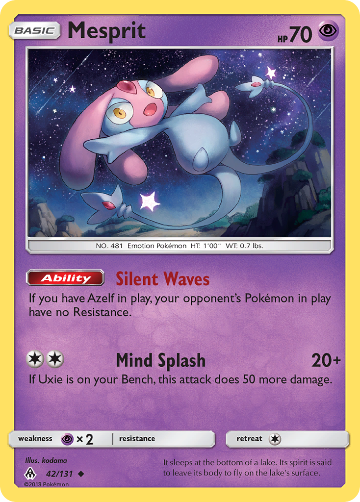 Mesprit 042  SM  Forbidden Light - Uncommon