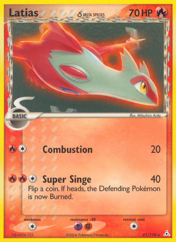 Latias (Delta Species) 021  Holon Phantoms - Rare