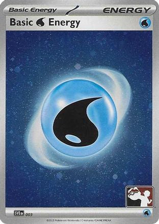 Basic Water Energy 003  - Holofoil Prize Pack Series Cards - Common