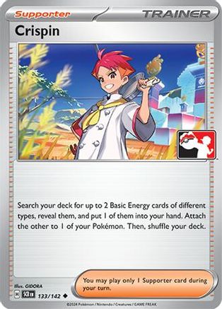 Crispin 133/142  - Holofoil Prize Pack Series Cards - Uncommon