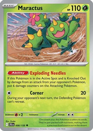 Maractus 008/159  SV09 Journey Together - Uncommon