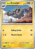 Alolan Graveler 045  SV09 Journey Together - Common