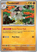 Toedscruel 089  - Reverse Holofoil SV09 Journey Together - Uncommon