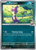 N's Purrloin 096  - Reverse Holofoil SV09 Journey Together - Common