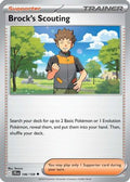 Brock's Scouting 146/159  - Reverse Holofoil SV09 Journey Together - Uncommon