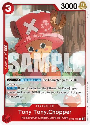 Tony Tony.Chopper (EB02-003) - Extra Booster: Anime 25th Collection Foil