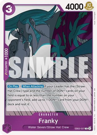 Franky (EB02-037) - Extra Booster: Anime 25th Collection Foil
