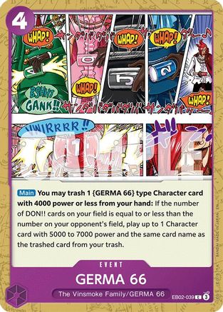 GERMA 66 (EB02-039) - Extra Booster: Anime 25th Collection