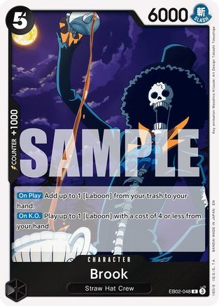 Brook (EB02-048) - Extra Booster: Anime 25th Collection Foil