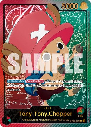 Tony Tony.Chopper (SPR) (OP08-001) - Extra Booster: Anime 25th Collection Foil