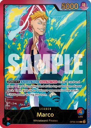 Marco (SPR) (OP08-002) - Extra Booster: Anime 25th Collection Foil