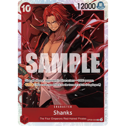 Shanks (004) (OP09-004) - Emperors in the New World Foil