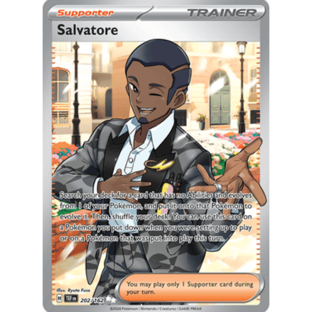 Salvatore (202/162) [Scarlet & Violet: Temporal Forces]