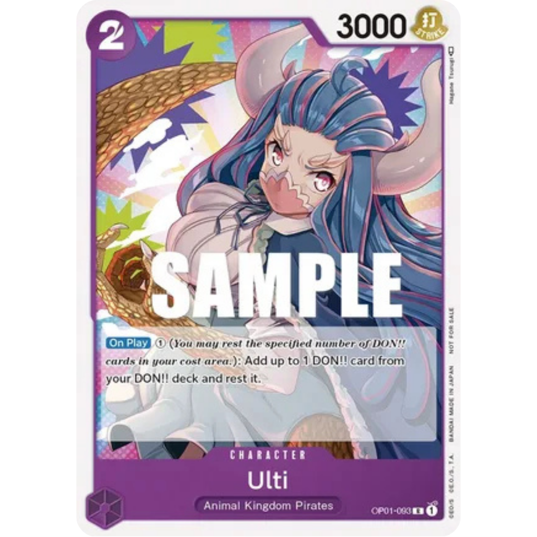 Ulti (Promotion Pack 2023) (OP01-093) - One Piece Promotion Cards