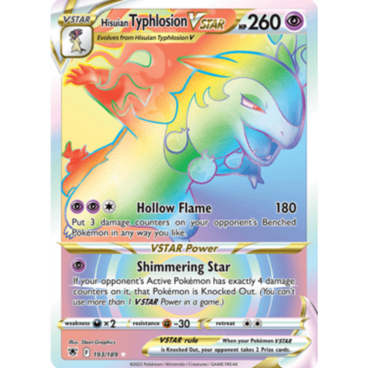 Hisuian Typhlosion VSTAR (193/189) [Sword & Shield: Astral Radiance]