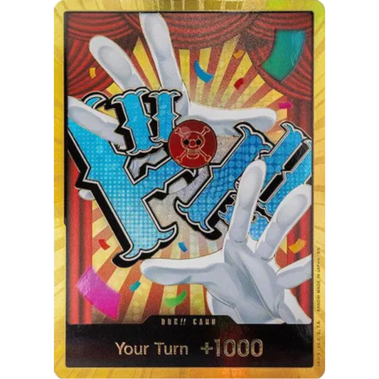 DON!! Card (Buggy) (Gold) - Premium Booster -The Best- Vol. 2 Foil