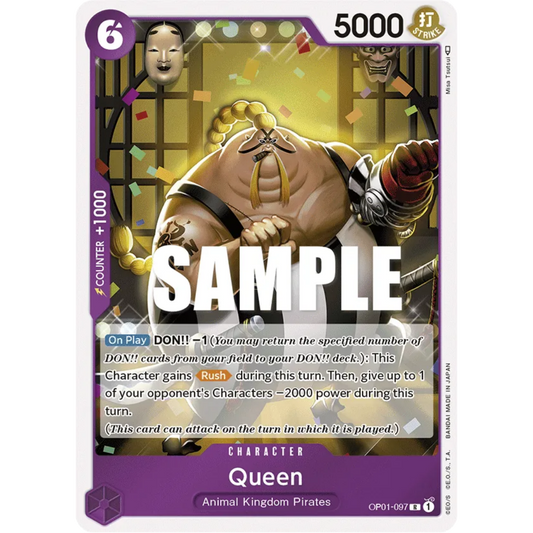 Queen (OP01-097) - Romance Dawn Foil
