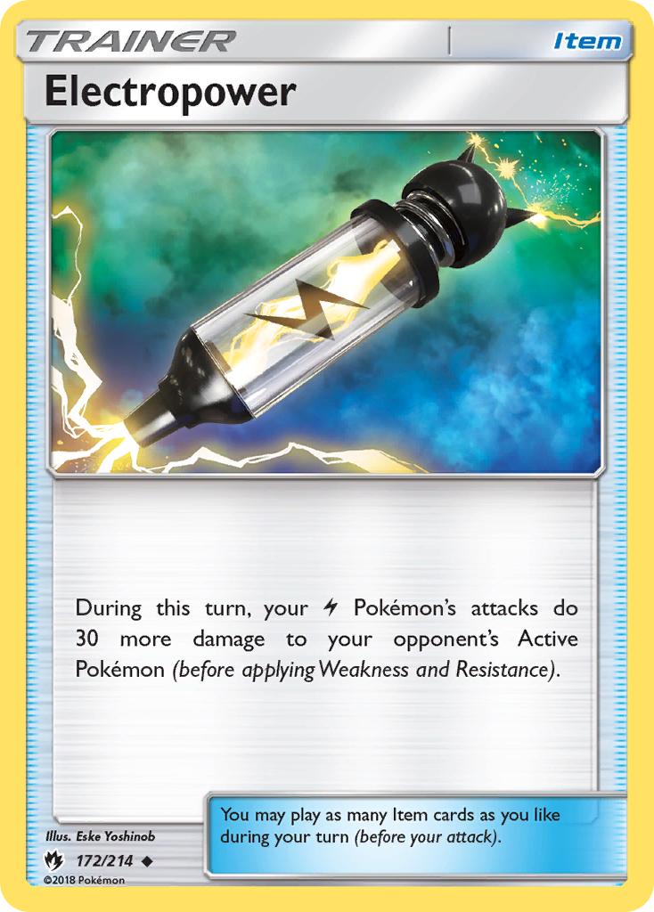 Electropower 172  SM  Lost Thunder - Uncommon