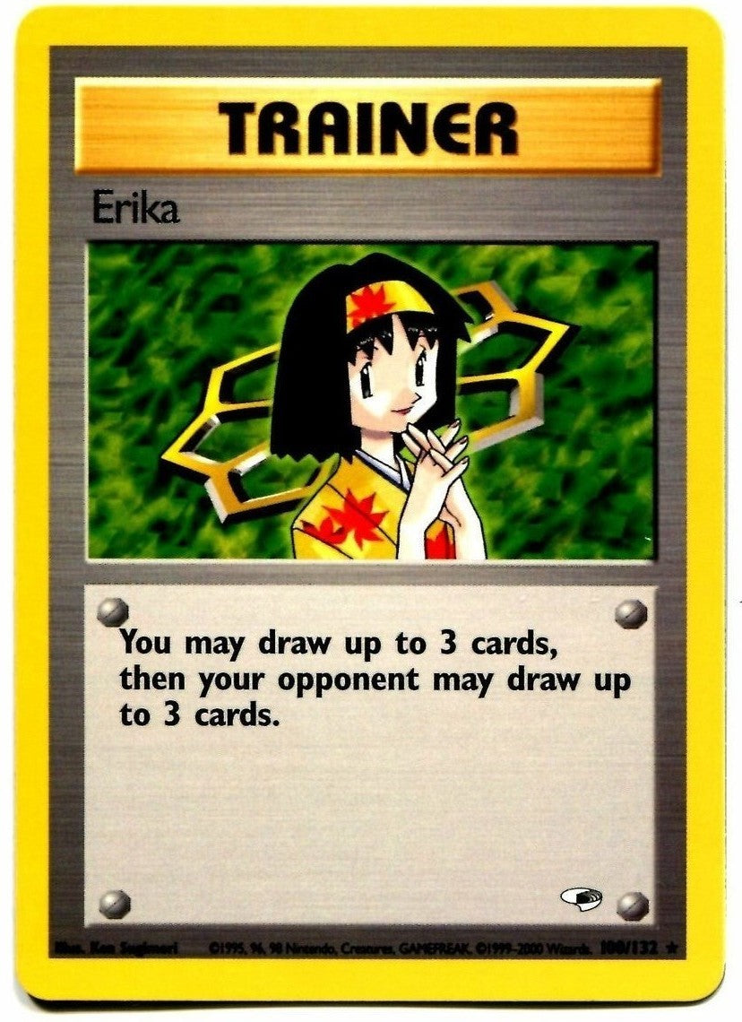 Erika (100) 100  - Unlimited Gym Heroes - Rare