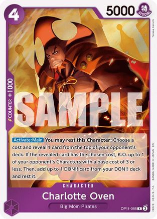 Charlotte Oven (OP11-066) - A Fist of Divine Speed Foil