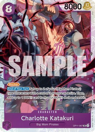 Charlotte Katakuri (067) (OP11-067) - A Fist of Divine Speed Foil