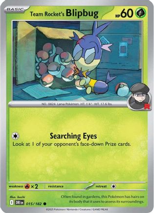 Team Rocket's Blipbug 015  SV10 Destined Rivals - Common