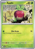 Applin 016  - Reverse Holofoil SV10 Destined Rivals - Common