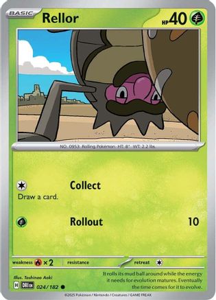 Rellor 024  - Reverse Holofoil SV10 Destined Rivals - Common