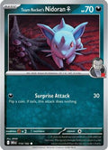 Team Rocket's Nidoran F 114  SV10 Destined Rivals - Common
