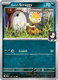 Marnie's Scraggy 132  SV10 Destined Rivals - Common