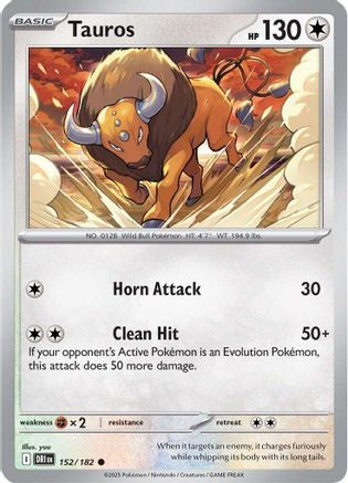 Tauros 152  SV10 Destined Rivals - Common