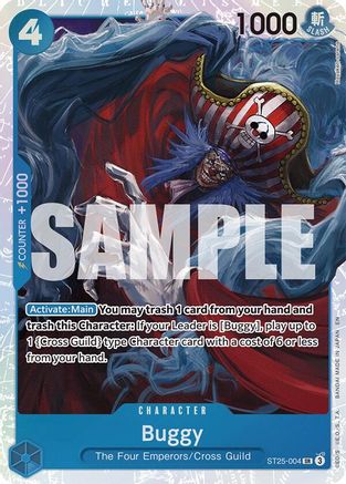 Buggy (004) (ST25-004) - Starter Deck 25: BLUE Buggy Foil