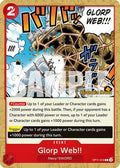 Glorp Web!! (OP11-019) - A Fist of Divine Speed Release Event Cards