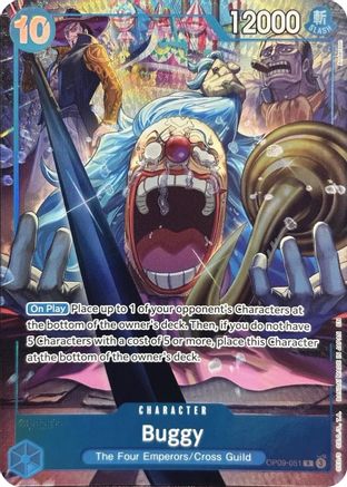 Buggy (051) (English Version 2nd Anniversary Set) (OP09-051) - One Piece Promotion Cards Foil