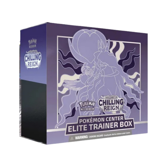 Chilling Reign Pokemon Center Elite Trainer Box [Shadow Rider Calyrex] (Exclusive)