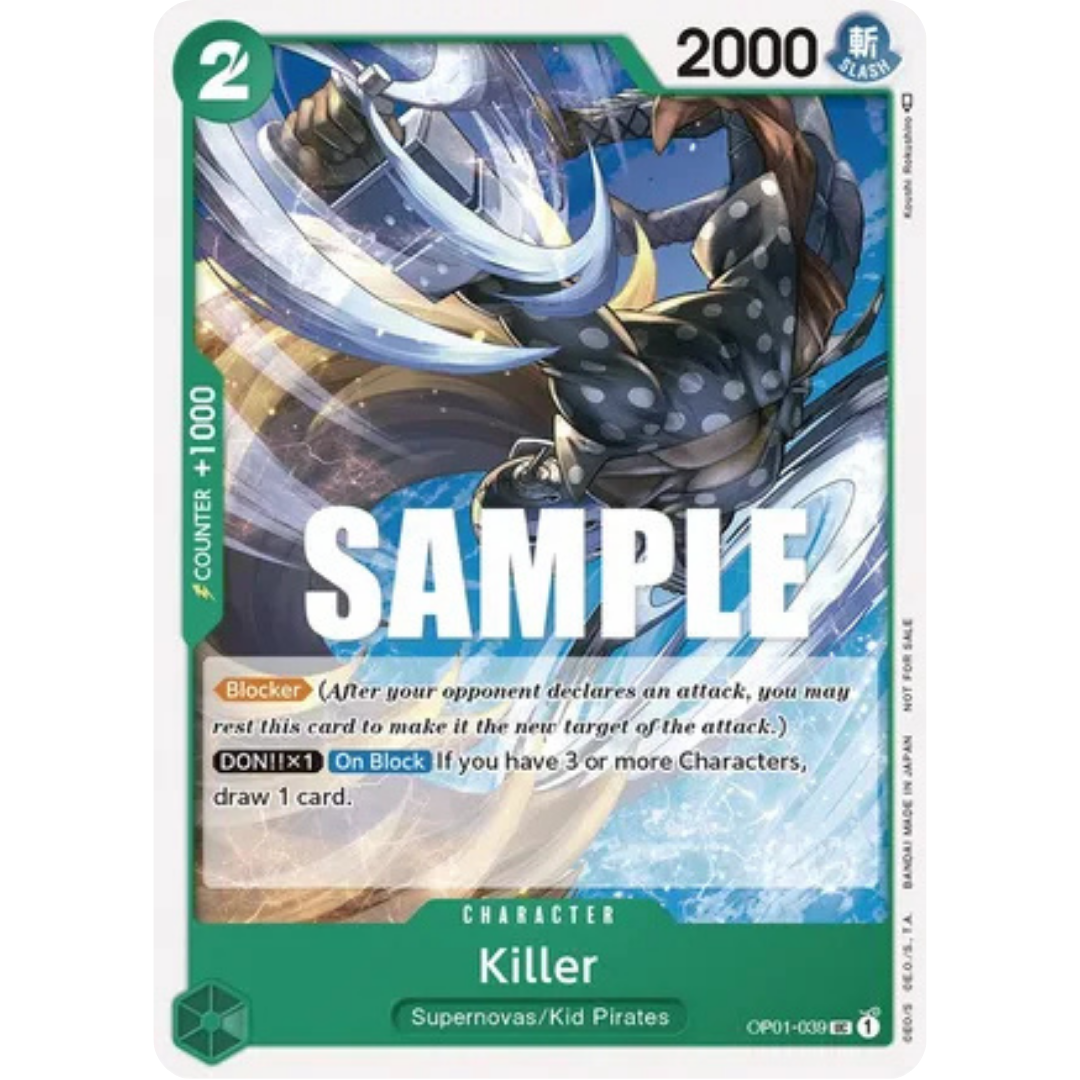 Killer (Promotion Pack 2023) (OP01-039) - One Piece Promotion Cards