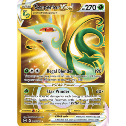 Serperior VSTAR (210/195) [Sword & Shield: Silver Tempest]