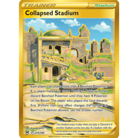 Collapsed Stadium (215/196) [Sword & Shield: Lost Origin]