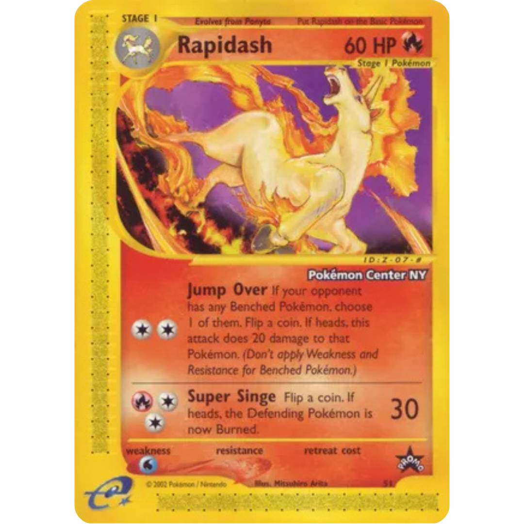 Rapidash [Pokemon Center NY] 051  WoTC Promo - Promo