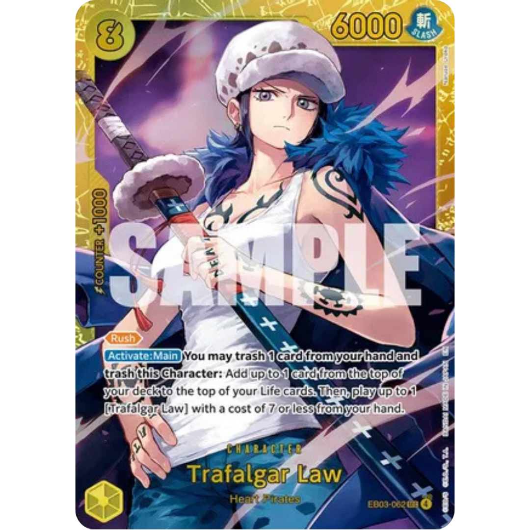 Trafalgar Law (EB03-062) - Extra Booster: One Piece Heroines Edition Foil