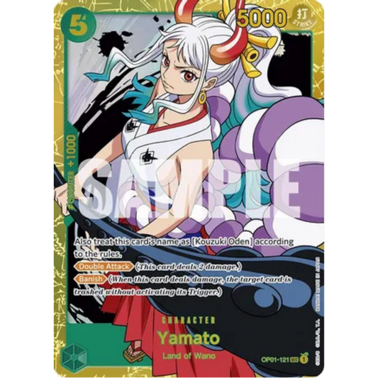 Yamato (OP01-121) (Reprint) (OP01-121) - Premium Booster -The Best- Foil
